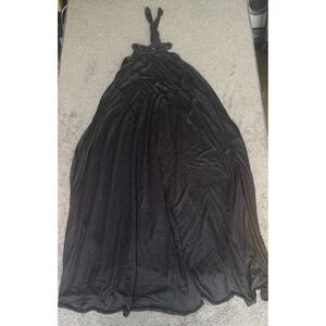 Ingear Dress Women's Size Small Black 100% Polyester‎ Halter Neck Sleeveles